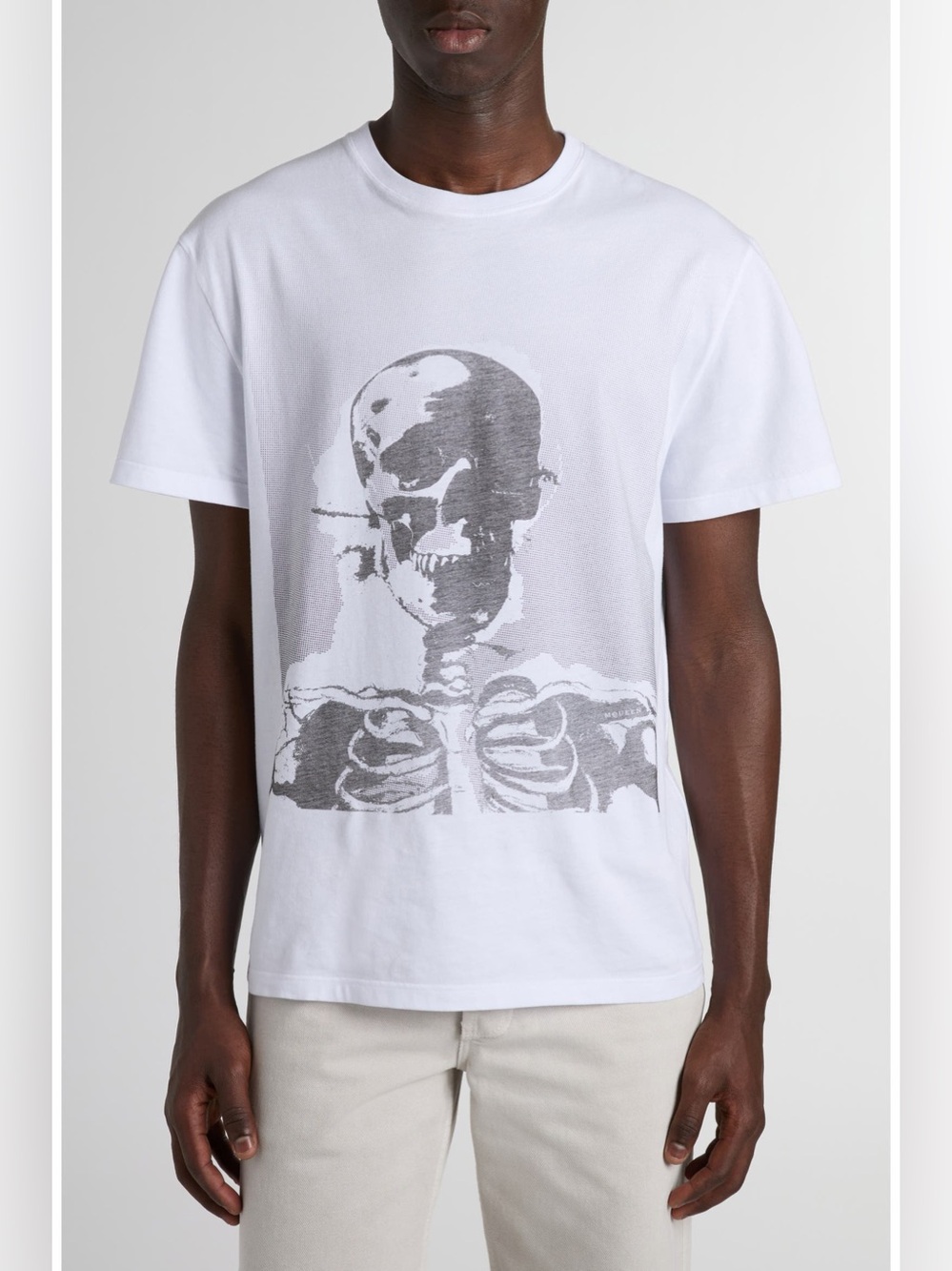 McQueen Skull Graphic T-Shirt XL